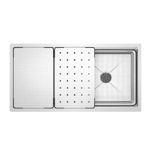 Chậu Rửa Chén Konox Chống Xước Workstation Sink Dekor 8644SU – Thiết kế Workstation tiện nghi