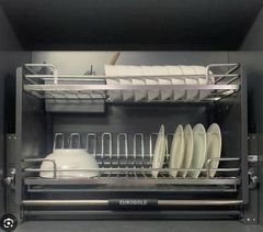 Giá Bát Di Động Eurogold Inox SUS304 NAN OVAL – Giải Pháp Lưu Trữ Đẳng Cấp Cho Tủ Bếp Hiện Đại