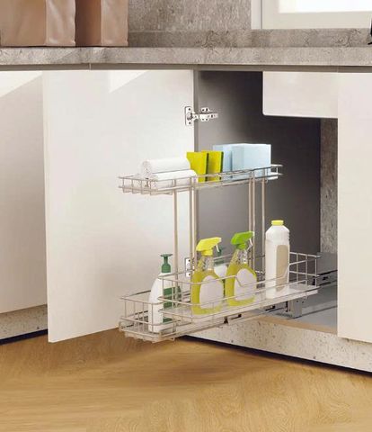 Giá Để Chất Tẩy Rửa Hafele - VIOLA 595.04.095: Tối Ưu Không Gian Lưu Trữ Cho Tủ Bếp Hiện Đại