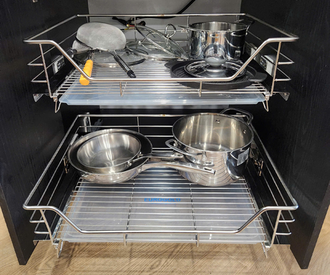 Giá Xoong Nồi Eurogold (EGT6160VX - EGT6170VX - EGT6175VX - EGT6180VX - EGT6190VX) Inox 304 Nan Tròn