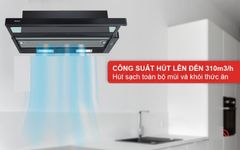 Hút Mùi Âm Tủ BOSCH DFT63CA61B Serie 2 – Giải Pháp Khử Mùi Hiệu Quả Cho Mọi Gian Bếp