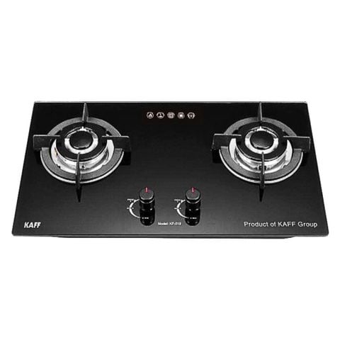 Bếp Gas Âm 2 Lò Kaff KF-219 – Mâm Chia Lửa Sabaf, An Toàn FFD