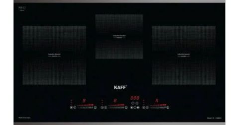 Bếp 3 Từ Kaff KF-IH6003II – Nhập Khẩu Đức, 3 Vùng Nấu Mạnh Mẽ