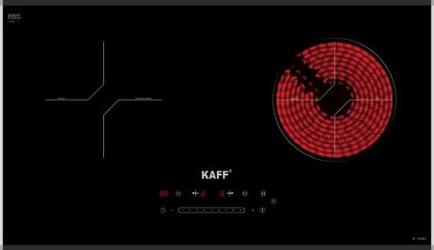Bếp 1 Từ 1 Hồng Ngoại Kaff KF-IH68N – Linh Hoạt Nồi Nấu, Made in Germany