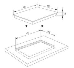 Bếp Kính Âm 2 Điện Malloca MH-732 RN – Đẳng Cấp Trong Từng Chi Tiết Nấu Nướng