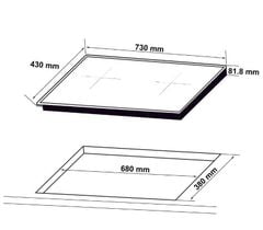 Bếp Từ 2 Vùng Nấu Hafele HC-I73242B (536.61.857) – Lựa Chọn Hoàn Hảo Cho Gian Bếp Hiện Đại