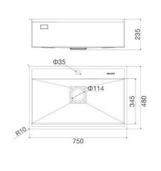 Chậu Inox 1 hố Malloca MS 6302 ST – Vẻ đẹp hiện đại, tiện nghi vượt trội cho căn bếp Việt