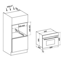 Lò Vi Sóng Kết Hợp Nướng Hafele HC-MWO381B 495.10.044 – Giải Pháp Nấu Nướng Đa Năng Cho Gian Bếp Hiện Đại