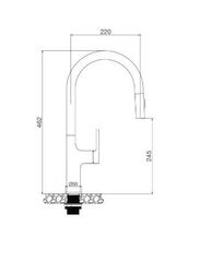 Vòi Inox Malloca K1726-SS – Vẻ đẹp tối giản, bền bỉ cùng thời gian