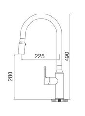 Vòi Rửa Bát Malloca K046-SS – Thiết Kế Tối Giản, Vận Hành Linh Hoạt