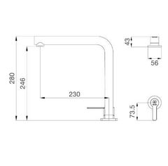 Vòi Rửa Bát Malloca K501B – Sắc đen thời thượng, linh hoạt vượt trội