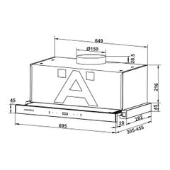 MÁY HÚT MÙI HAFELE HC-H7034TB 538.86.099 – Thiết Kế Hiện Đại, Hút Mùi Hiệu Quả