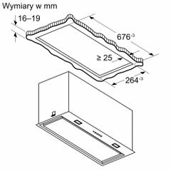 Hút Mùi Âm Tủ Bosch DLN78PC60 Serie 8 – Giải Pháp Khử Mùi Hiện Đại Cho Không Gian Bếp