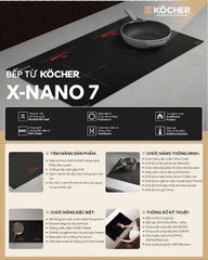 Bếp Từ Kocher X-Nano 7 – Đẳng Cấp Công Nghệ Mặt Kính X-NANO