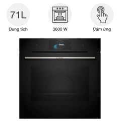 Lò Nướng Kết Hợp Hấp Bosch HSG7584B1 – Nướng, Hấp Chuẩn Âu, Công Nghệ Thông Minh