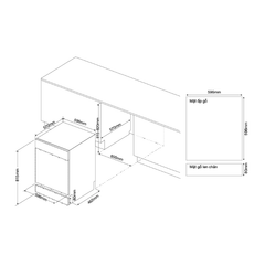 Máy rửa bát Malloca MDW157SI – Giải Pháp Rửa Sạch Thông Minh Cho Căn Bếp Hiện Đại