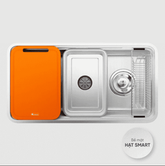 Chậu Rửa Chén Konox Phong Cách Nhật Chống Xước Tari Smart 8847 – Thiết kế 1 hố rộng, tối ưu khu vực bếp