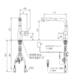 Vòi Rửa Chén Shigeru KM6111EC – Made in Japan