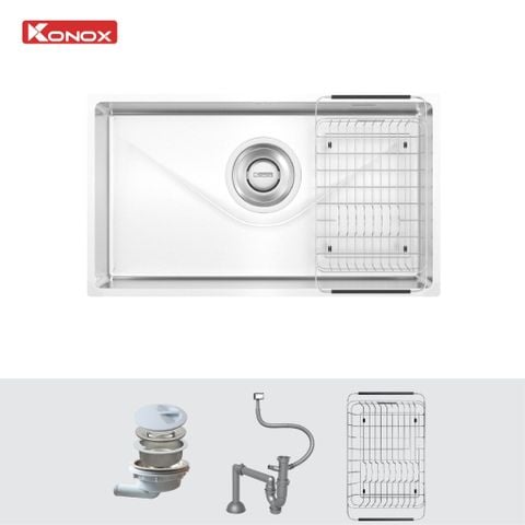 Chậu Rửa Bát Konox Tari 800SM – Siêu Rộng, Inox 304 Cao Cấp, Thiết Kế Hiện Đại Cho Mọi Căn Bếp