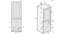Tủ Rượu Kết Hợp Tủ Đông Miele KWNS 4784 DE – Đẳng Cấp Bảo Quản Rượu Vang Chuẩn Đức