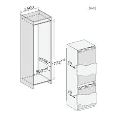 Tủ Lạnh Âm Miele KFN 7744C 125 Gala – Công Nghệ Bảo Quản Cao Cấp Chuẩn Đức Cho Không Gian Bếp Sang Trọng