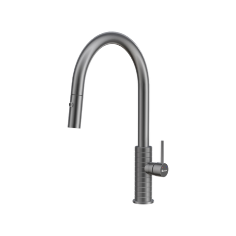 Vòi Rửa Bát Konox Venice Gun Metal – Mạnh Mẽ, Hiện Đại Và Siêu Bền