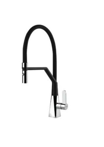 Vòi Hafele HT20-CH1F187 570.82.230 – Đầu kéo dài, hoàn thiện màu đen sang trọng nhập khẩu Italy