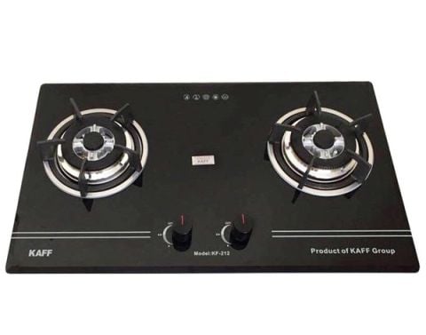 Bếp Gas Âm 2 Lò Kaff KF-212 – Thiết Kế Gọn Gàng, Nấu Ăn Tiện Lợi
