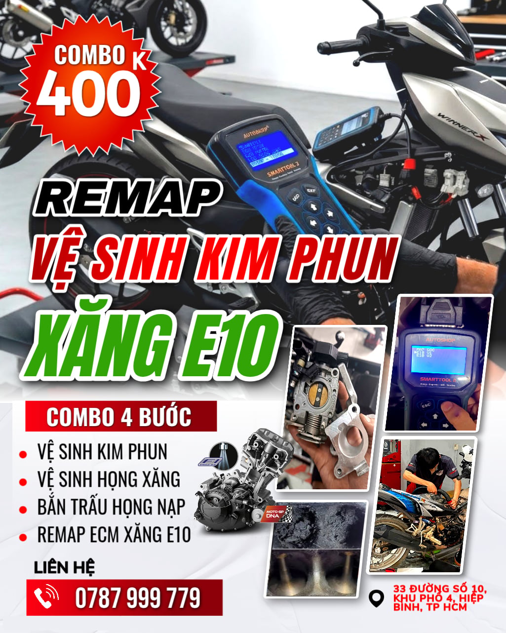 VỆ SINH KIM PHUN BUỒNG ĐỐT HỌNG NẠP HỌNG XÃ