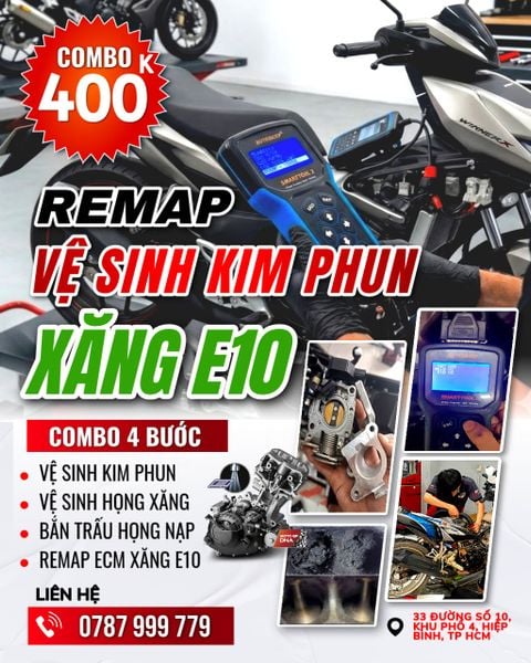 VỆ SINH KIM PHUN BUỒNG ĐỐT HỌNG NẠP HỌNG XÃ