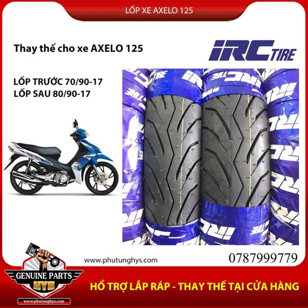 LỐP XE AXELO IRC