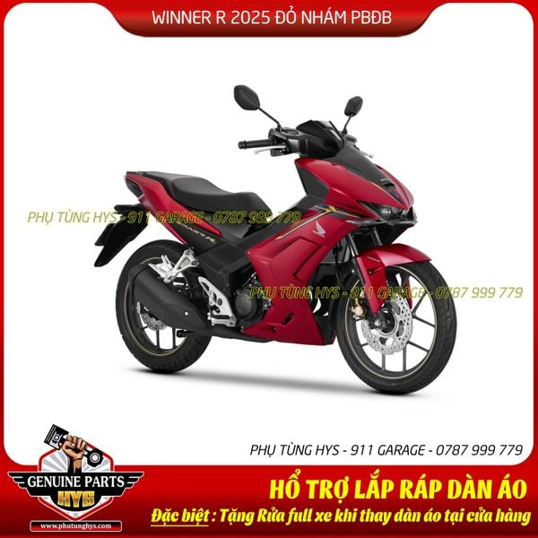 DÀN ÁO WINNER R 2025 ĐỎ NHÁM PHIÊN BẢN ĐẶC BIỆT