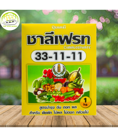  Nông Vàng 33-11-11+TE Phân Bón Lá Hỗn Hợp Nhập Thái Lan hộp 1kg Cty Trí Văn Nông. 