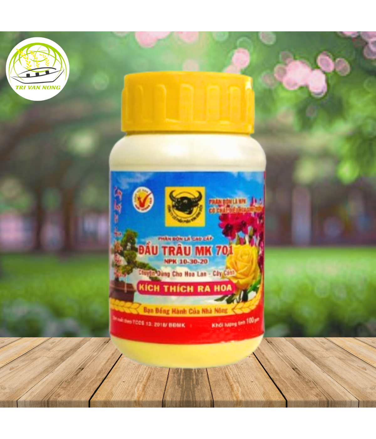 Đầu Trâu 701 NPK 10-30-20 Phân Bón Lá- Chuyên dùng Hoa Lan, Cây kiểng - Tăng sức chống chịu