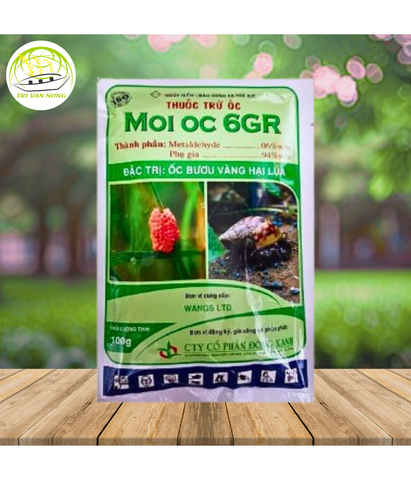  MOI OC 6GR Thuốc Diệt Ốc , Các Loại Ốc Có Hại 