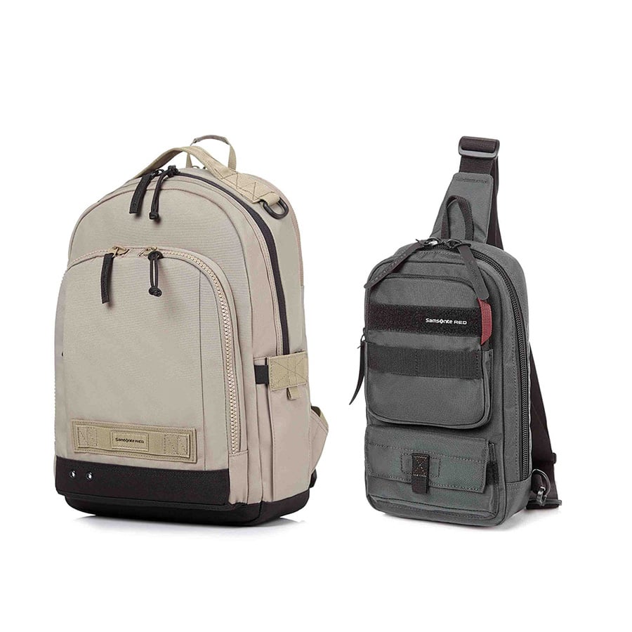  Set B9.2: Balo laptop 15in Enderby size M + Túi slingbag Lochhill 