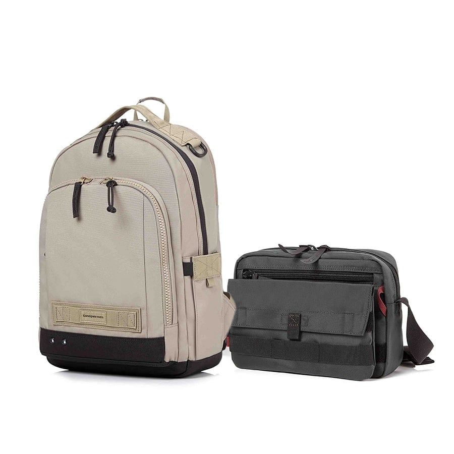  Set B9.1: Balo laptop 15in Enderby size M + Túi đeo chéo Lochhill 