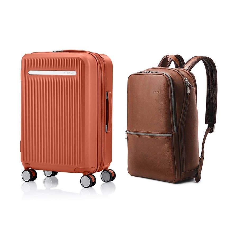  Set B4.1: Vali kéo Modus 55/20 + Balo laptop 14.1 Sam Classic Leather 