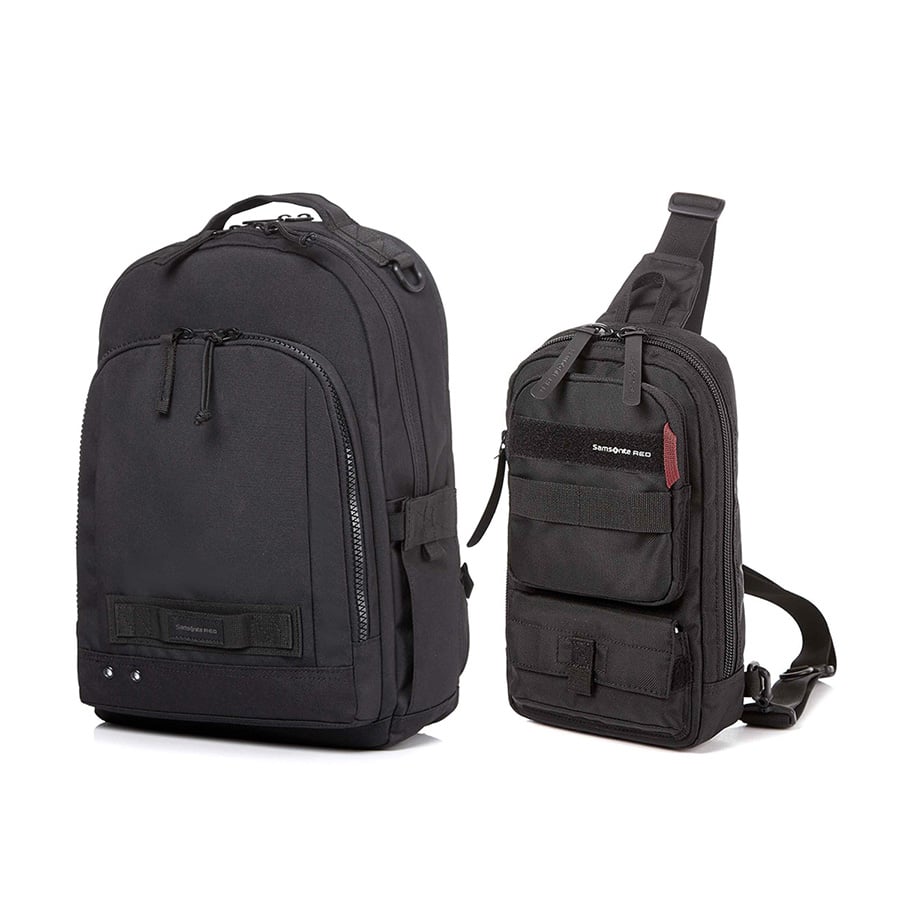  Set B9.2: Balo laptop 15in Enderby size M + Túi slingbag Lochhill 