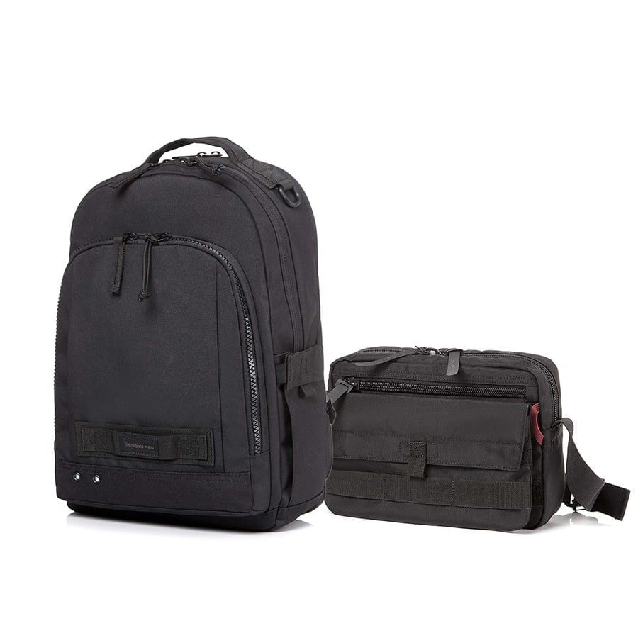  Set B9.1: Balo laptop 15in Enderby size M + Túi đeo chéo Lochhill 