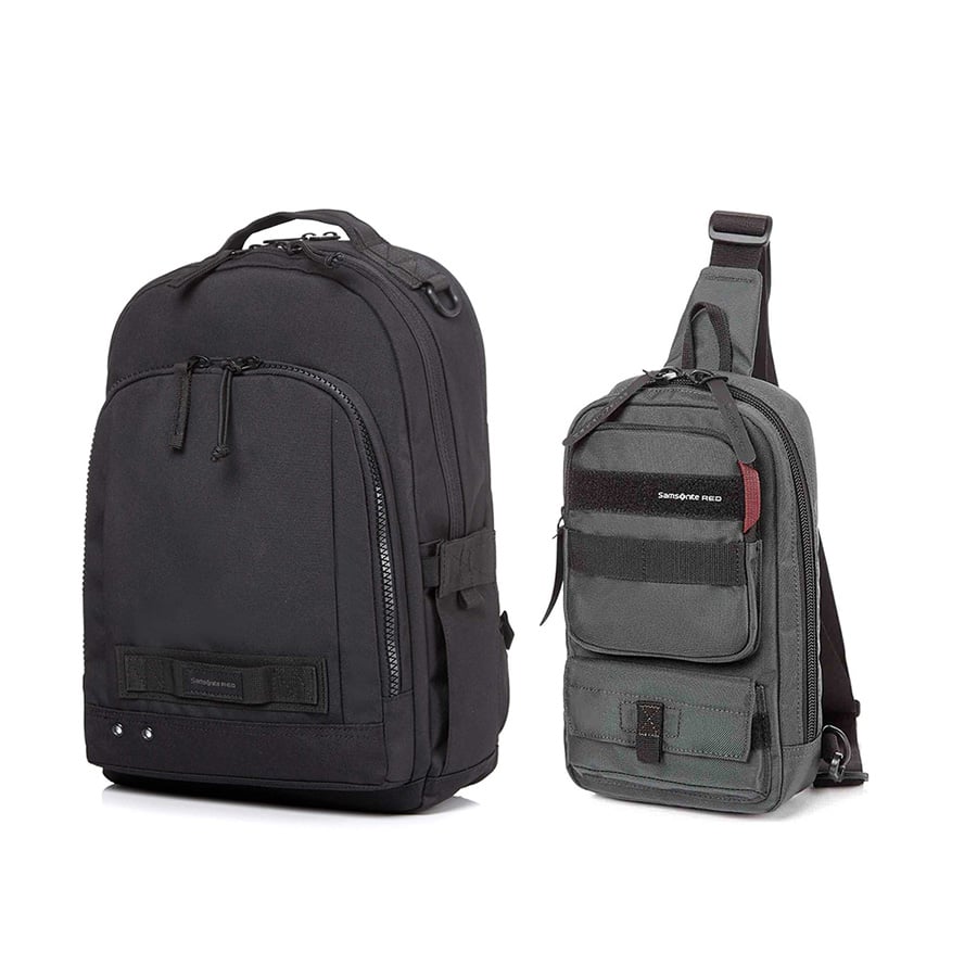  Set B9.2: Balo laptop 15in Enderby size M + Túi slingbag Lochhill 