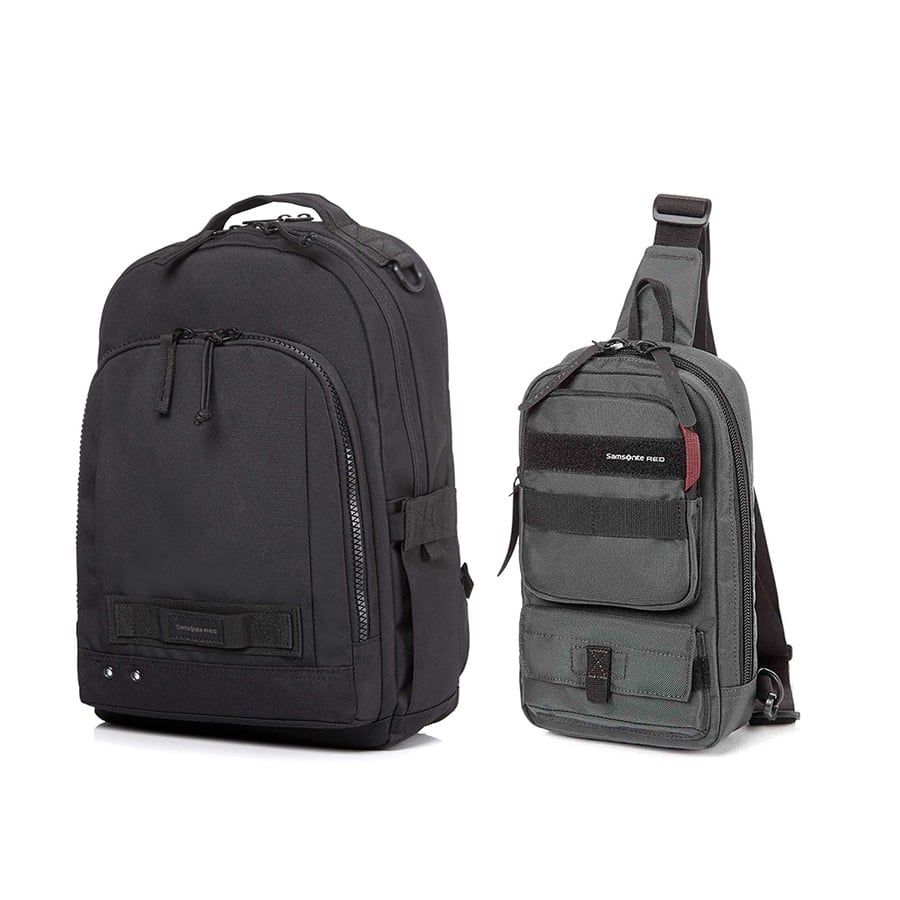  Set B9.2: Balo laptop 15in Enderby size M + Túi slingbag Lochhill 