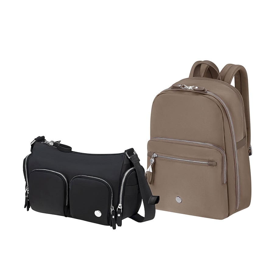  Set B7: Túi đeo vai + Balo laptop 14.1in Karissa Evo 