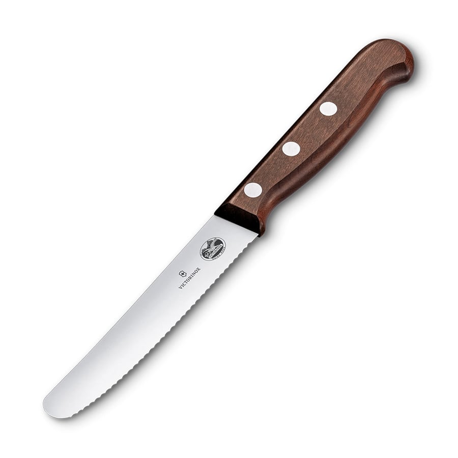  Dao bàn ăn và cắt cà chua cán gỗ Victorinox 