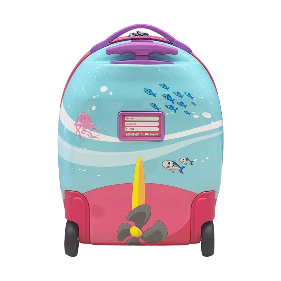  Vali trẻ em AT Kiztopia Upright 47/17 TSA Hippo 