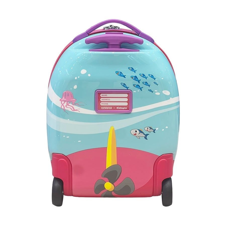  Vali trẻ em AT Kiztopia Upright 47/17 TSA Hippo 