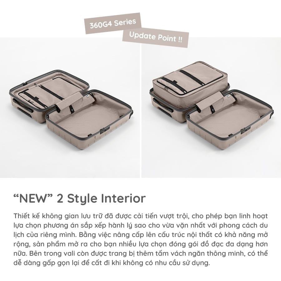  Vali kéo 360G4 Metallic 2 