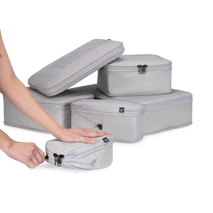  Set 6 túi đóng gói hành lý Compression Packing Cubes 