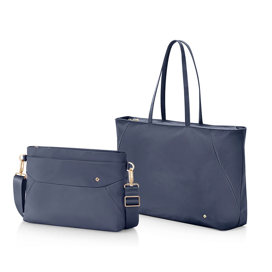Set B5.2: Túi đeo vai + Túi tote laptop 14.1in Valerie W.Zipper