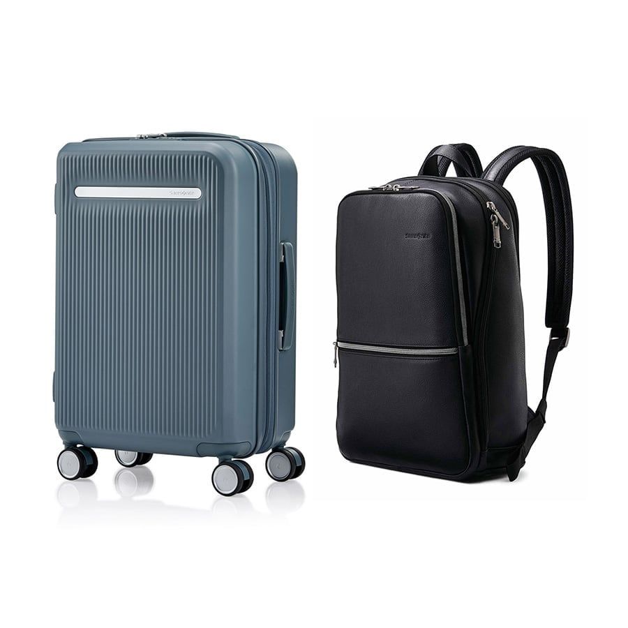  Set B4.1: Vali kéo Modus 55/20 + Balo laptop 14.1 Sam Classic Leather 